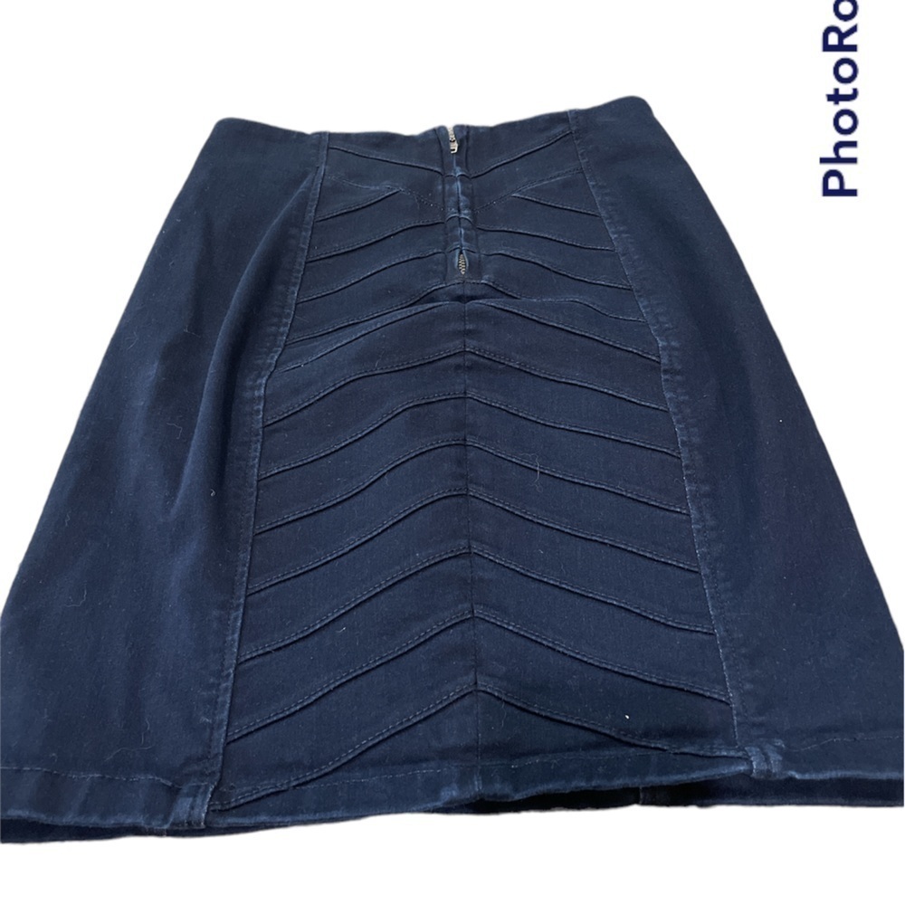 Express body con skirt.